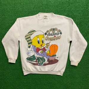 Vintage Tweety Bird Warner Bros Cartoon Holiday
